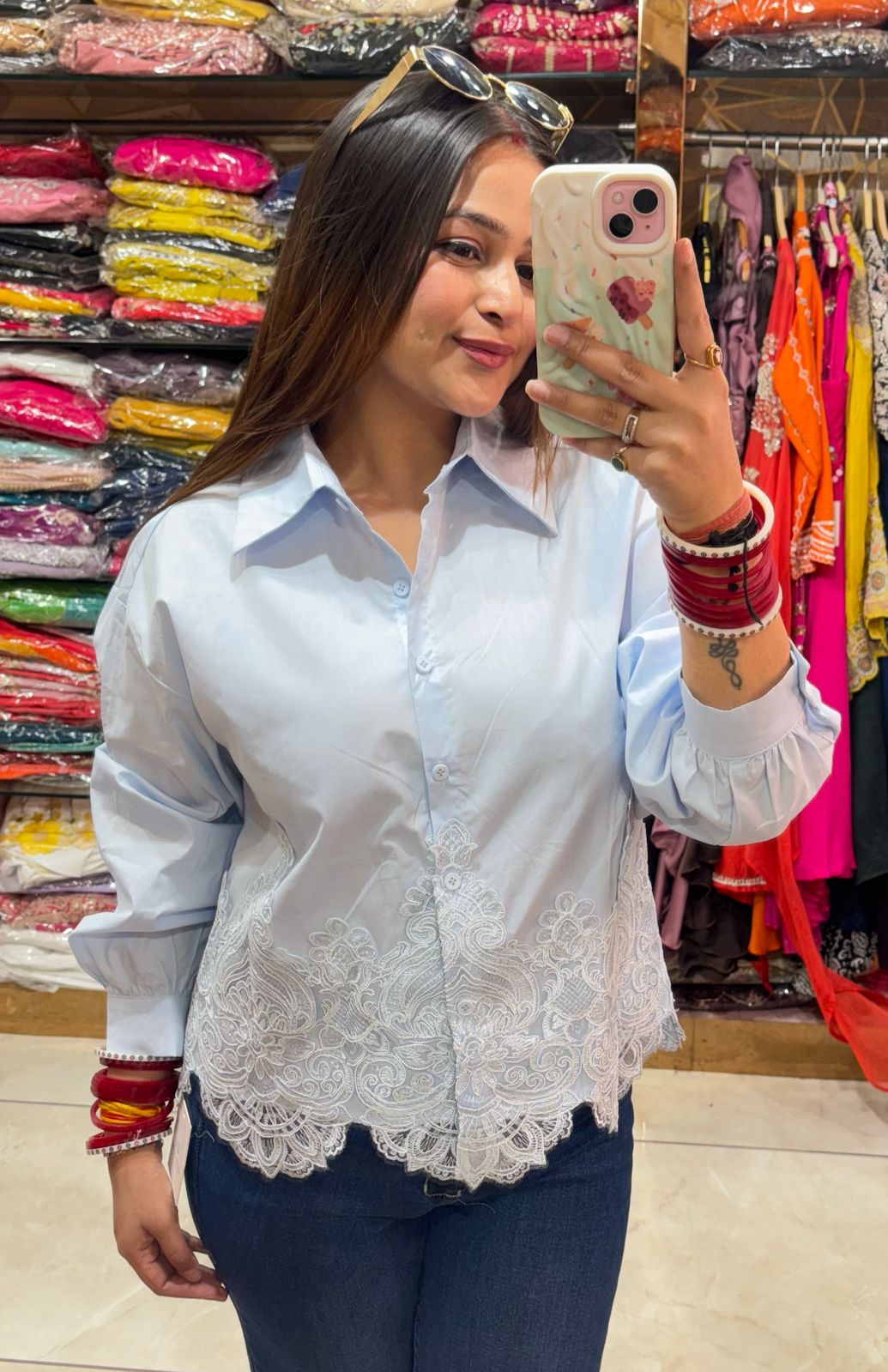 "ZOYA" COTTON SHIRTS