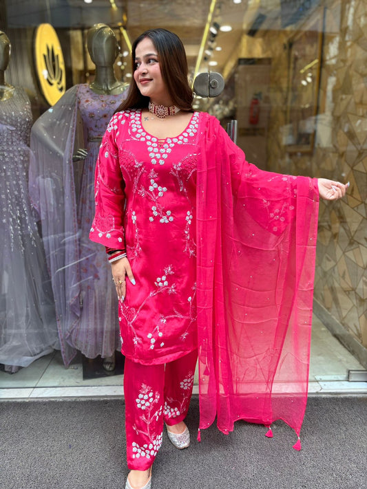 Pink Hulara Suit