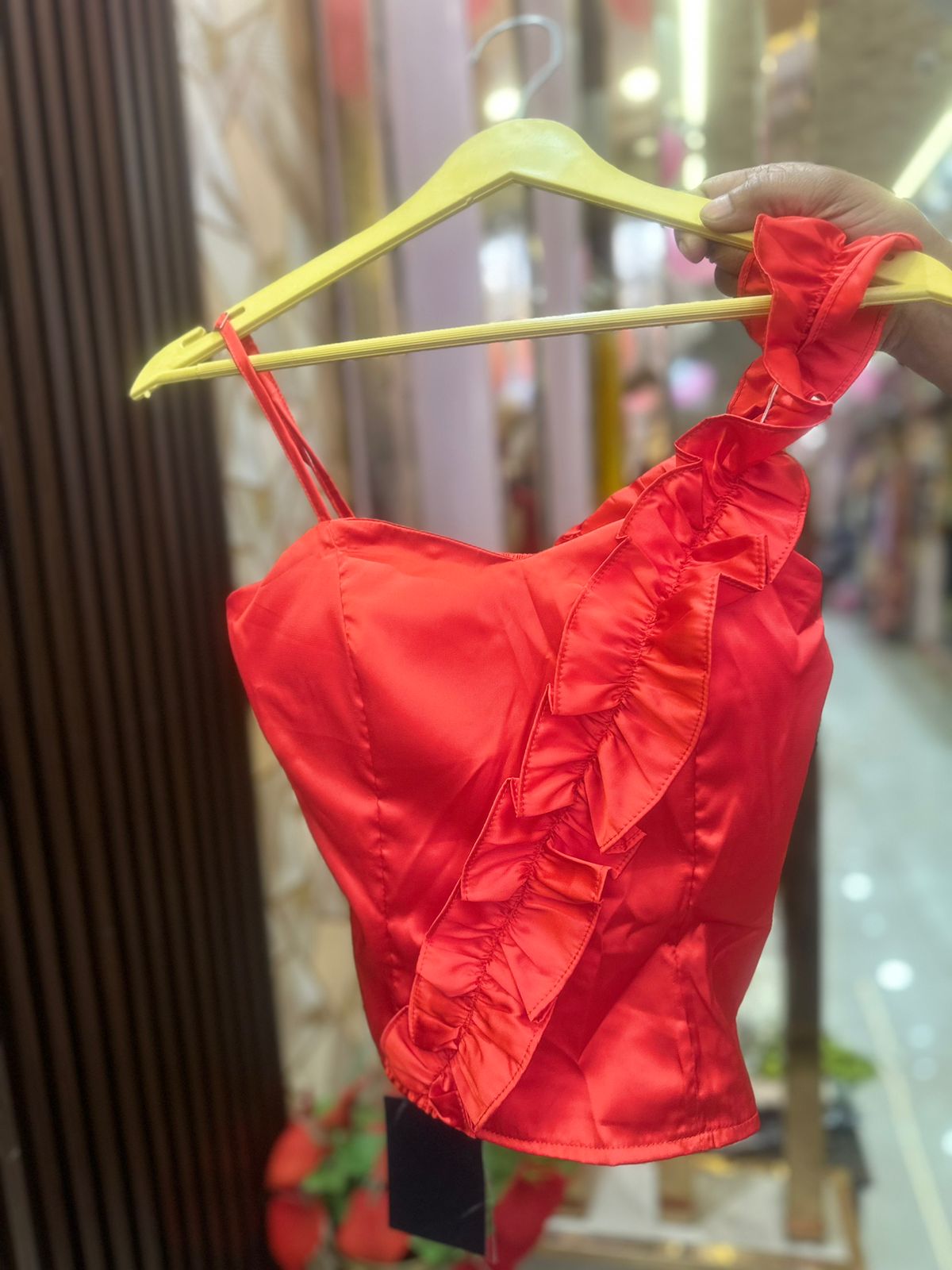 Frill Padded Top