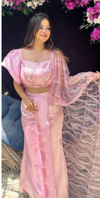 Barbie Indowestern drape