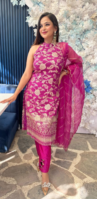 Brocade suit