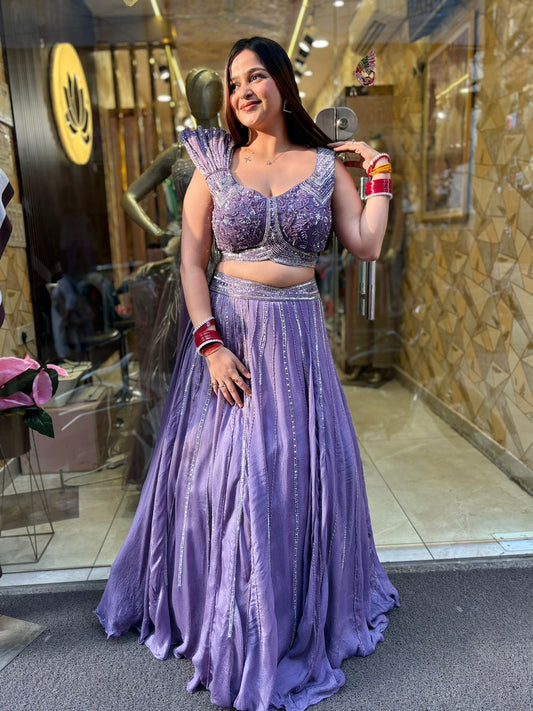 Maria Twirl Lilac Designer Outfit