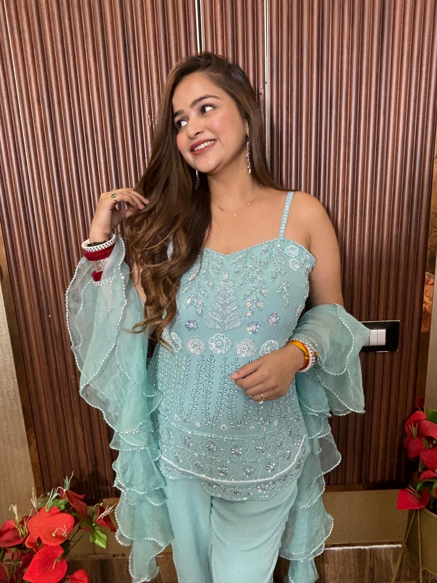 Mint Strapy Outfit