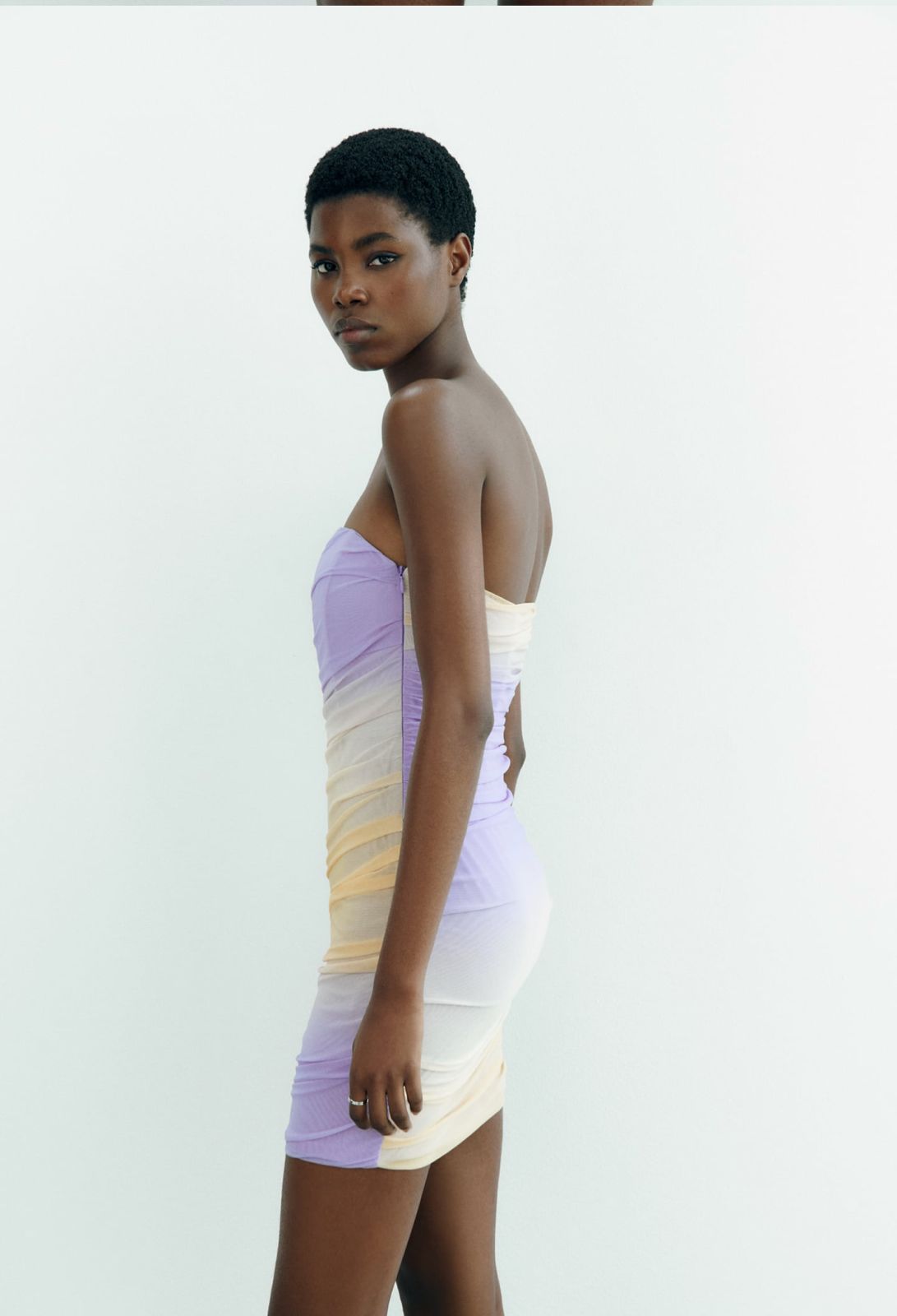 Offshoulder Lilac Dress