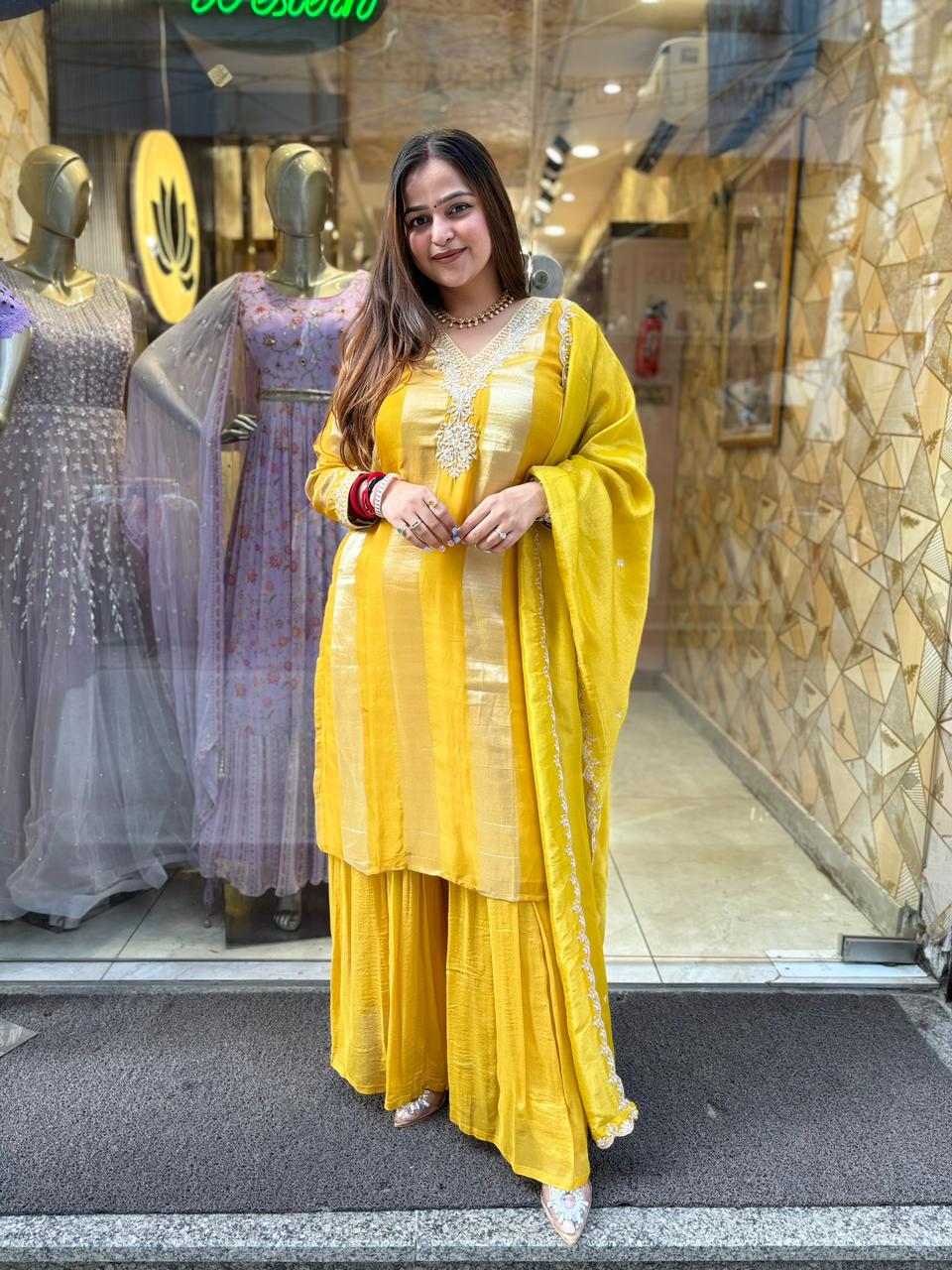 Yellow Pana Suit