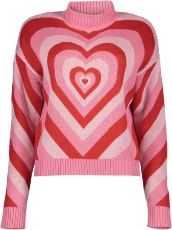 "HEART" Pullover Sweater