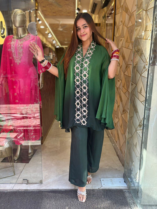 Flare Green Coordset