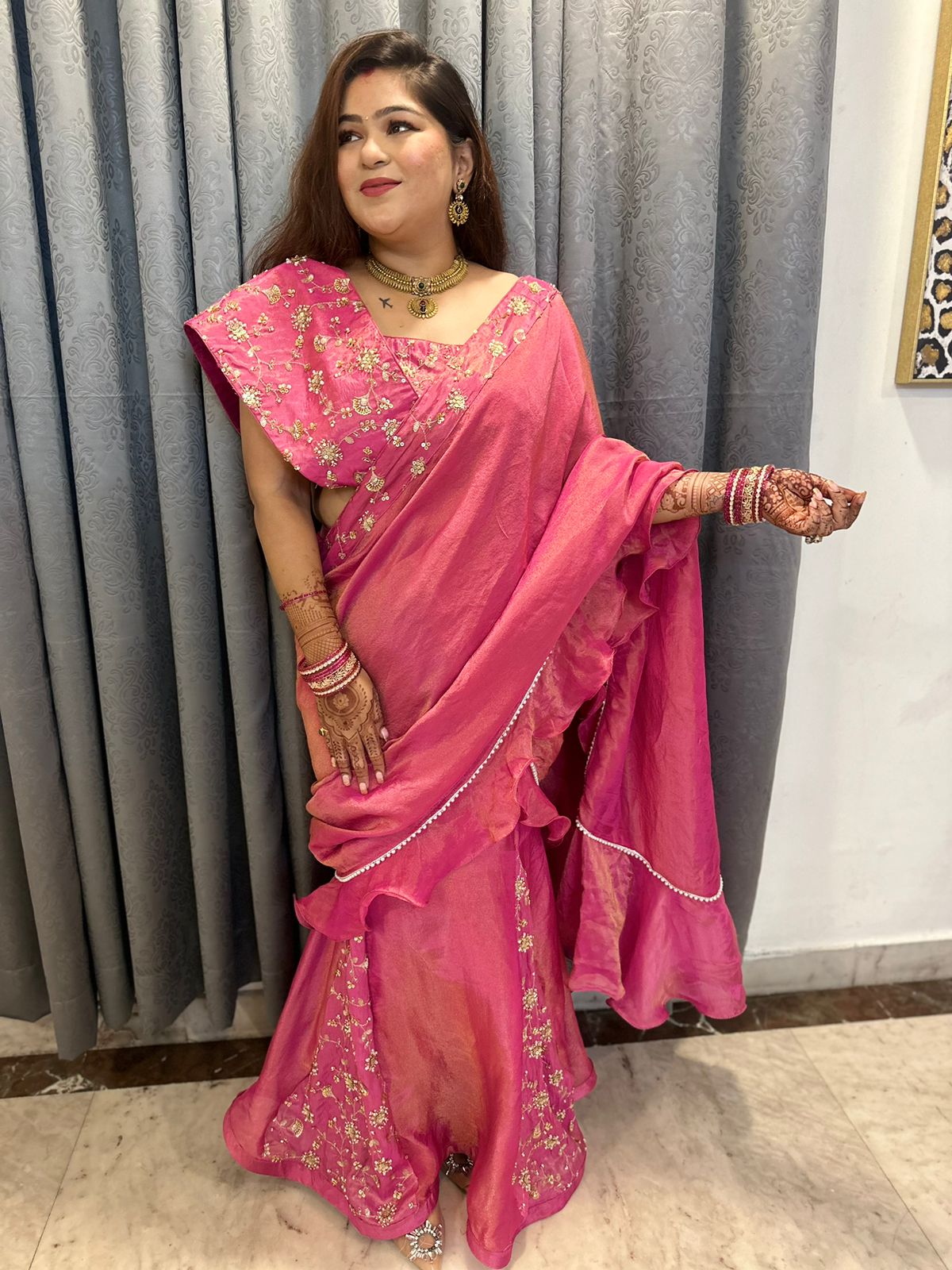 Shanaya Mermaid Style Drape
