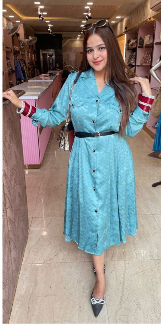 Twirl Long Dress