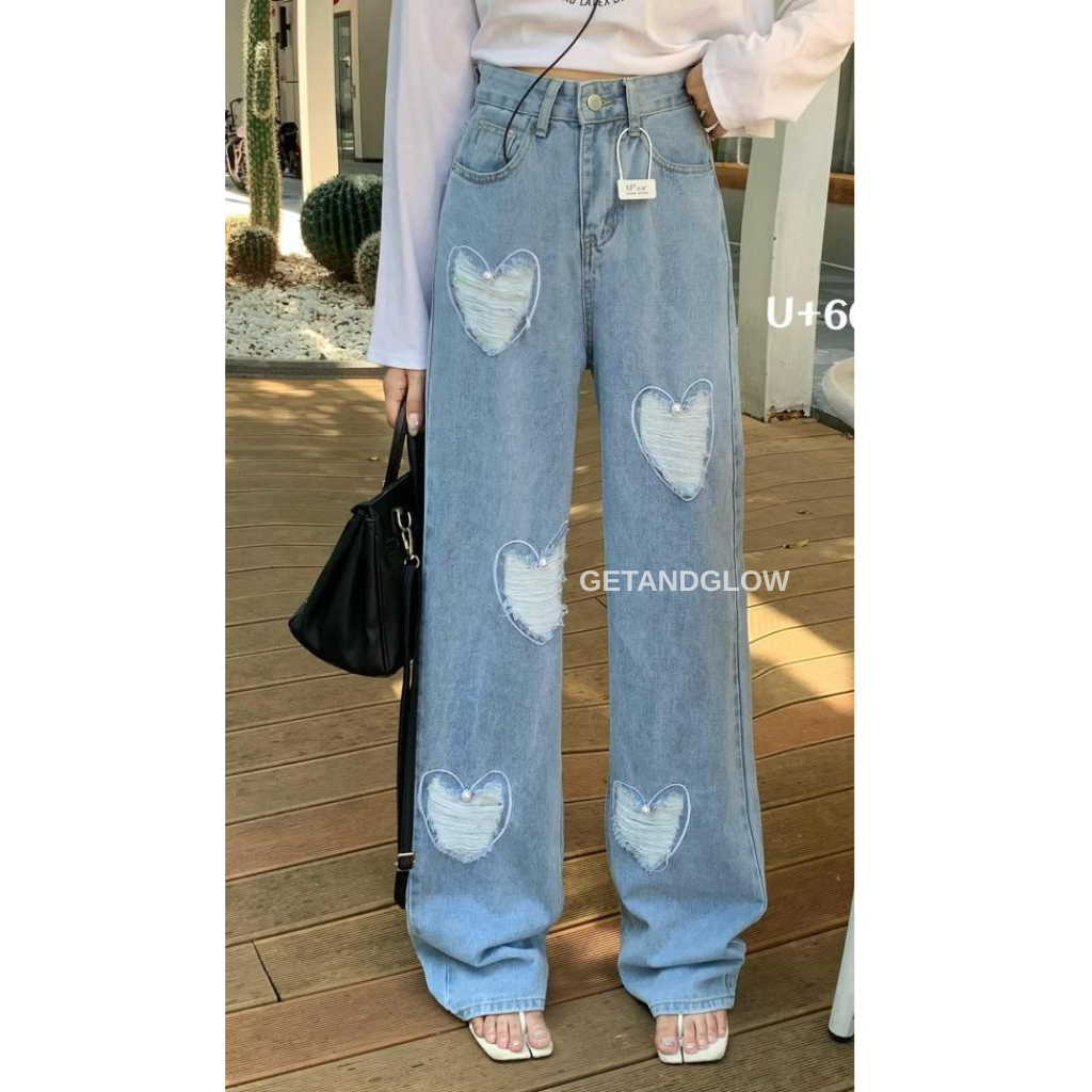 Denim Heart Up