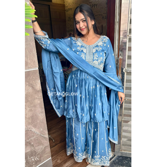 ASMANI GHARARA SUIT