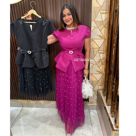 "SAMAIRA" TWIRL SKIRT SET