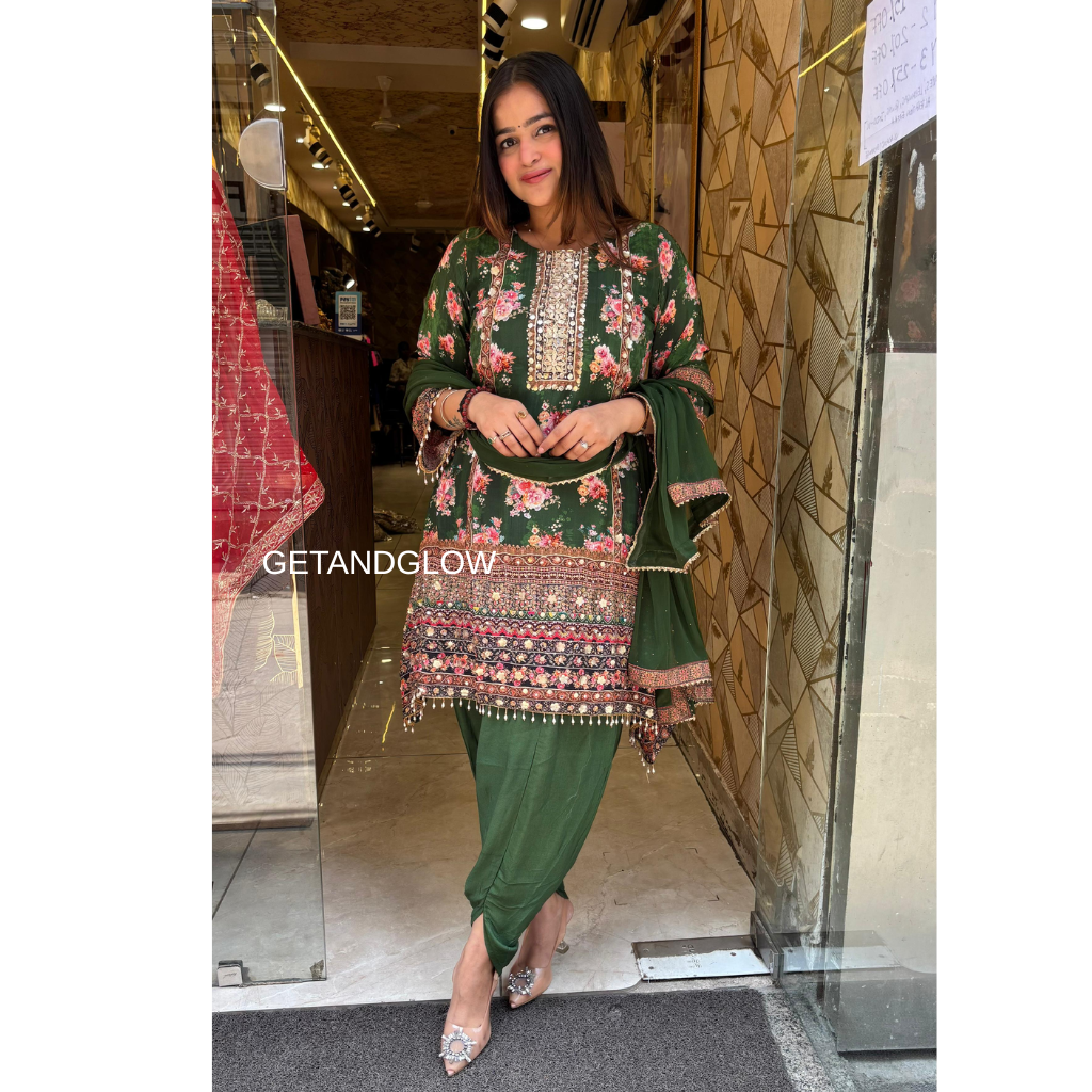 "AISHA" GREEN SUIT