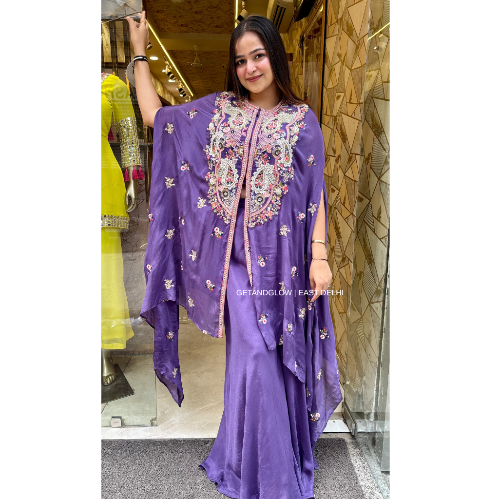"DIVYA" 3 PC INDOWESTERN SET