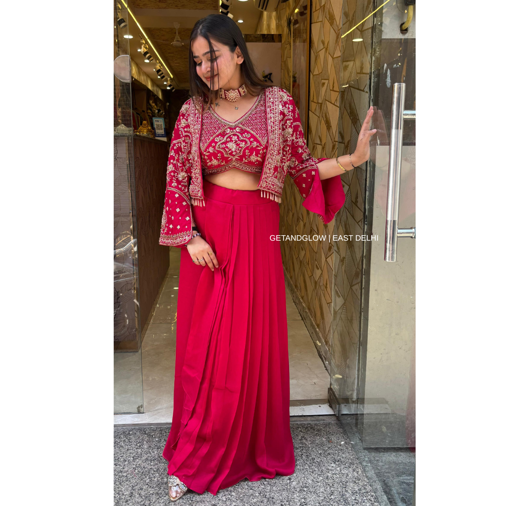 "MUSKAN"- 3 PIECE SKIRT SET