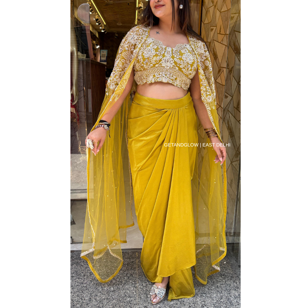 "AAYANA"- 3 PIECE DESIGNER INDOWESTERN
