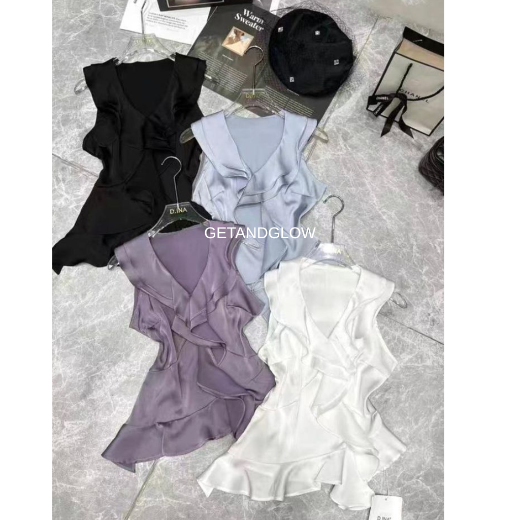 FRILL IMPORTED TOP