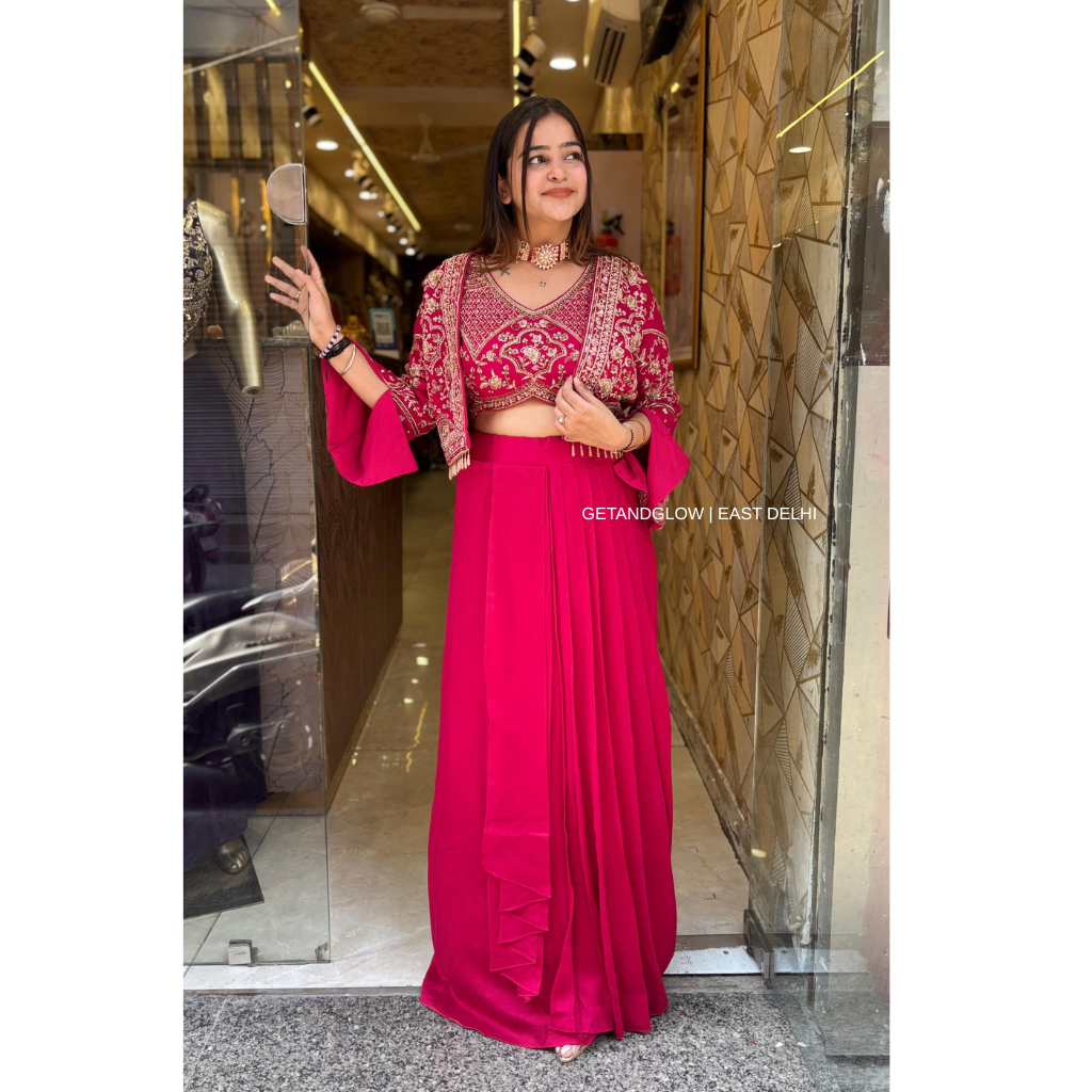 "MUSKAN"- 3 PIECE SKIRT SET