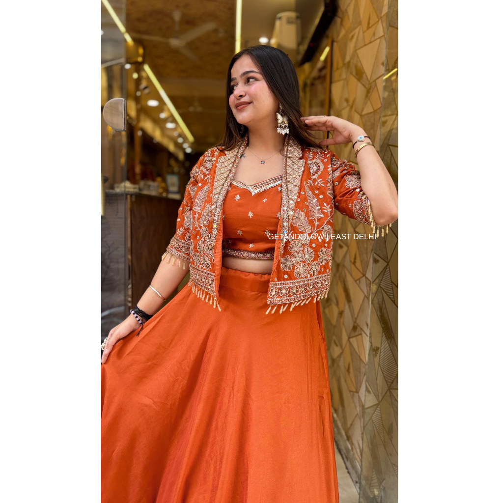 "KAVYA" 3 - PIECE INDOWESTERN