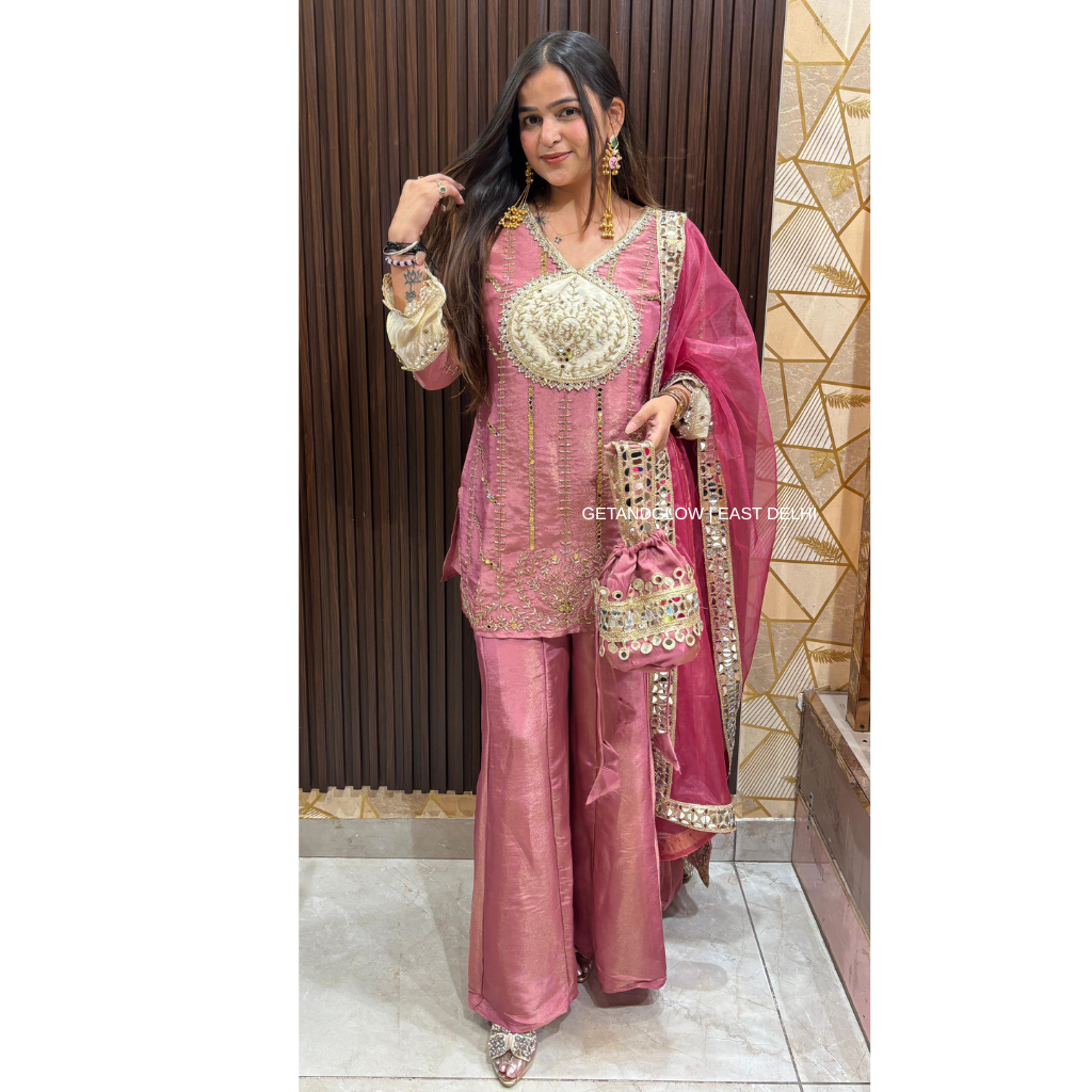 CHITRAA- LILAC DESIGNER SUIT