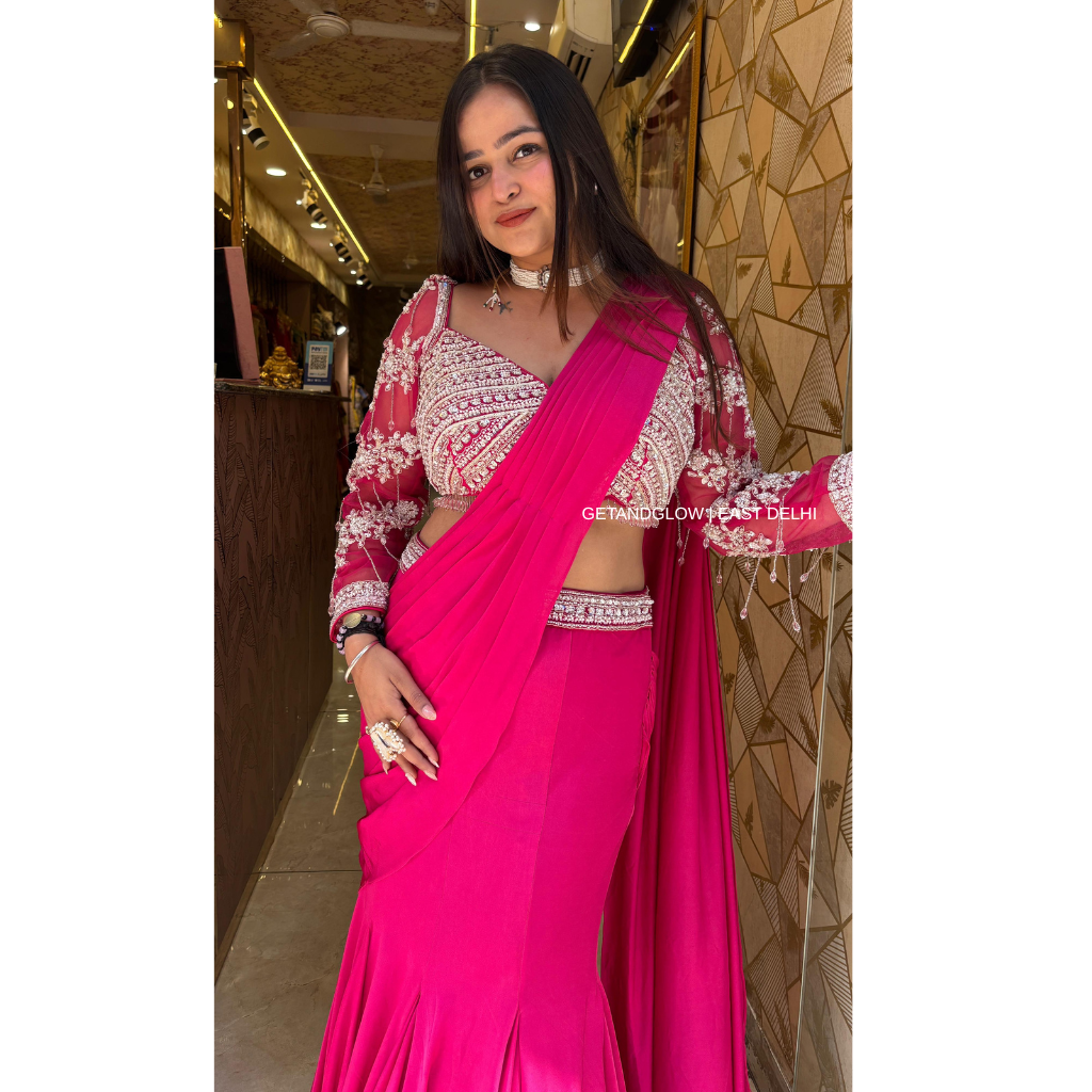 "ESHITA" FISHCUT DRAPE