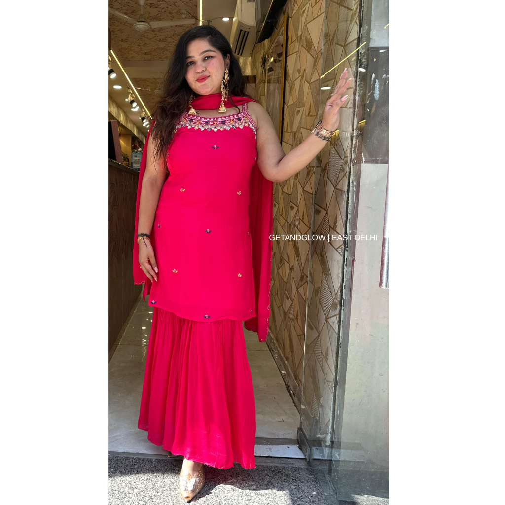 "GUNJIKA" SHARARA SUIT