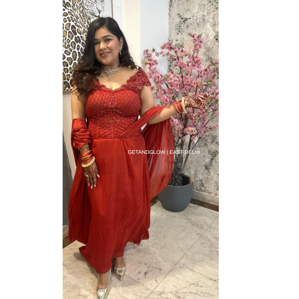 "AKSHARA" CORSET DRAPE