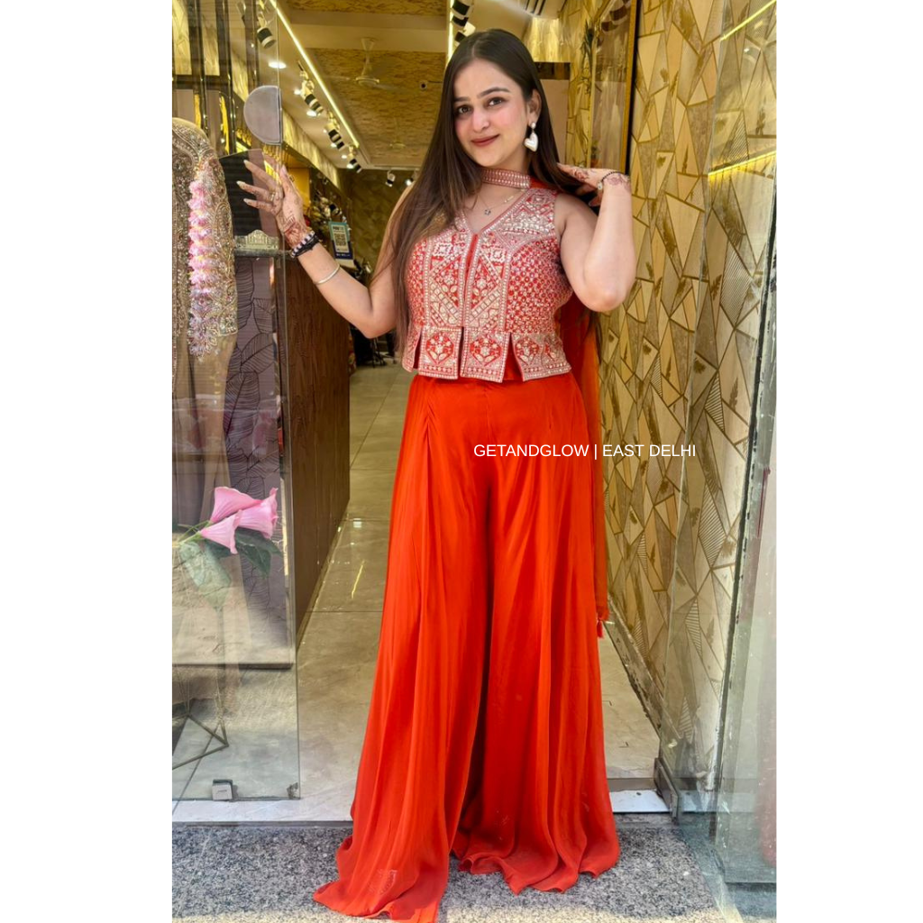 "SHRADHA" 3 PIECE INDO SET