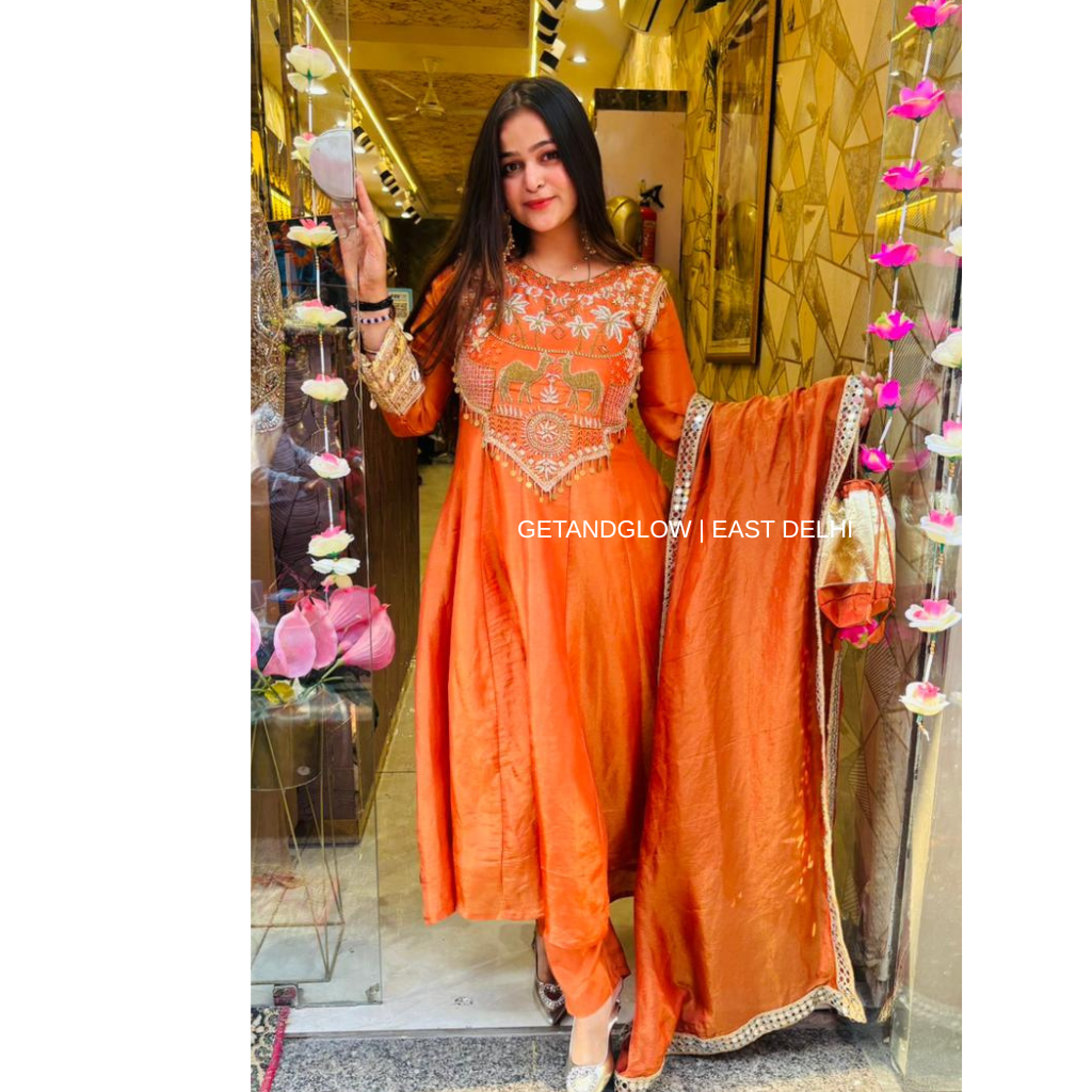 "TWINKLE" DESIGNER ANARKALI - 4 PIECE SET