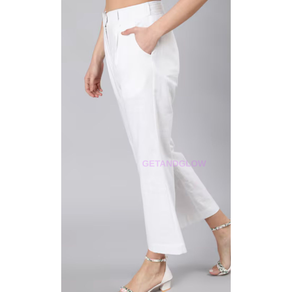 White Linen Pants
