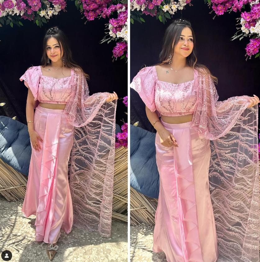 Barbie Indowestern drape