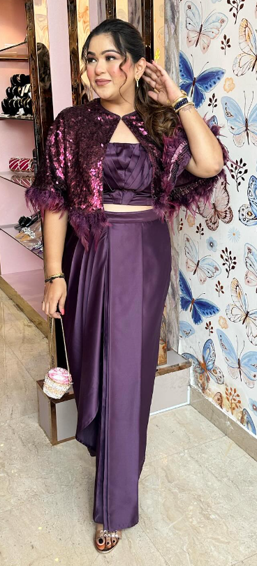 Desi Wine Cape Set