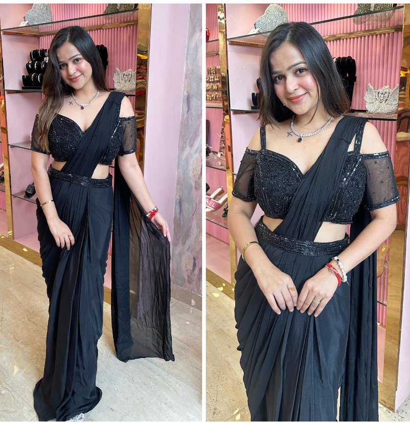 Glam up saree