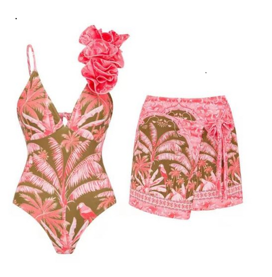 Tropical Swimwear Set