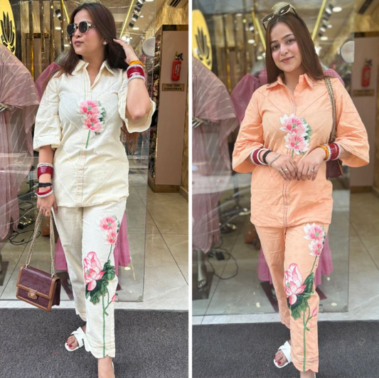 Flowery Cotton Coordsets