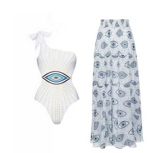 "SPELL OFF" 2 PIECE SET SWIMWEAR