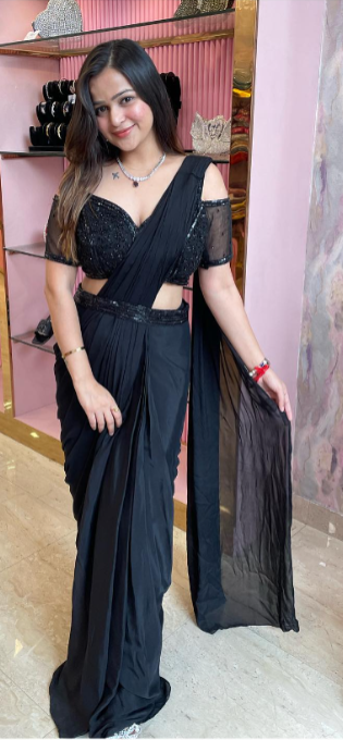 Glam up saree