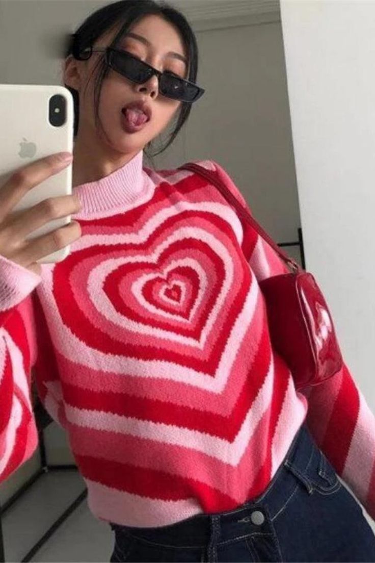 "HEART" Pullover Sweater