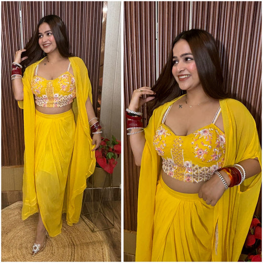 Surajmukhi Dhoti Pattern