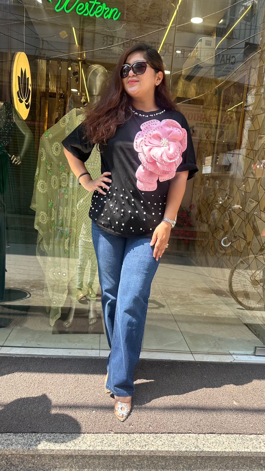 Designer Flower Top