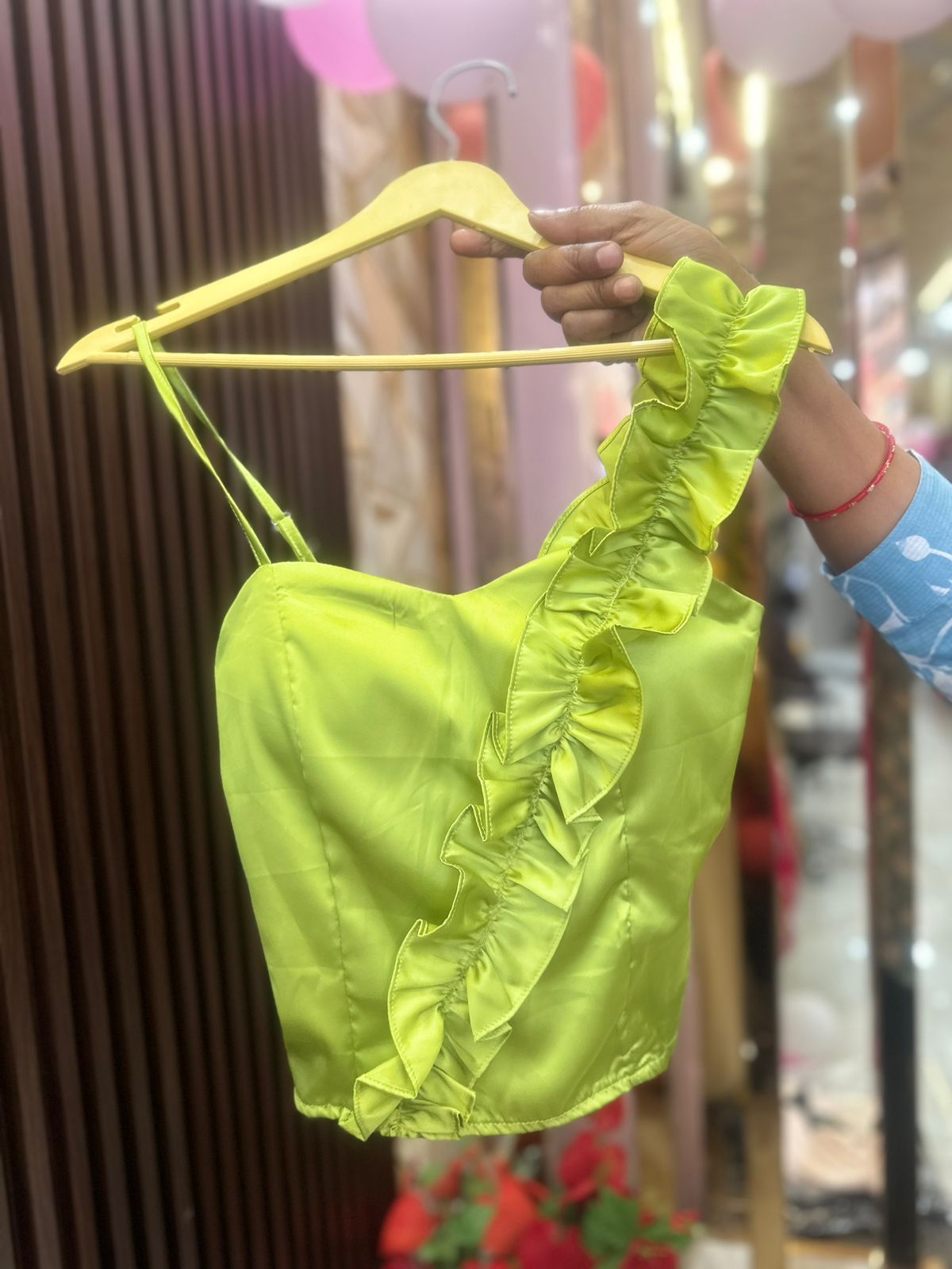 Frill Padded Top