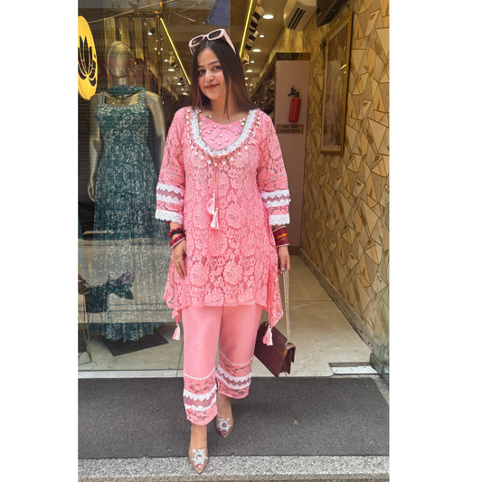 CANDY- PINK 3 PIECE COORDSET