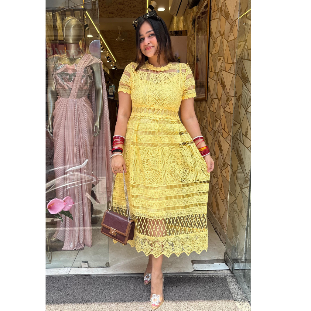 "GEET" LACE DRESS