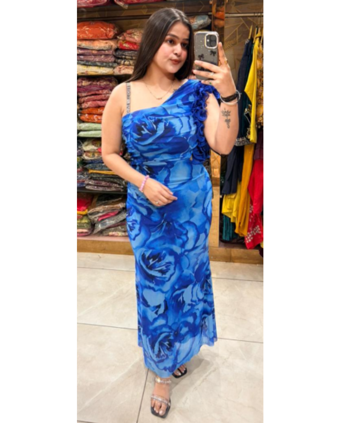 LAILA-RUFFLE DRESS