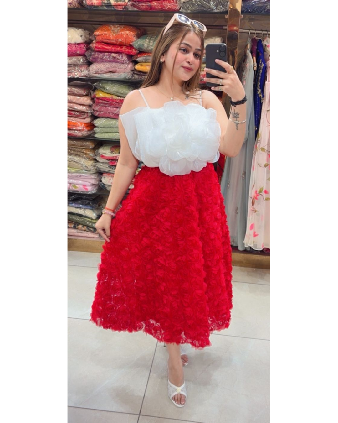FLORAL-SKIRT