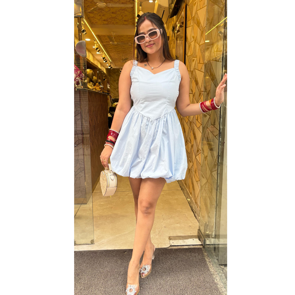 "BARBI" BALOON STYLE DRESS