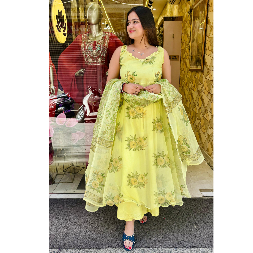 "KAACHA MANGO" ANARKALI SUIT