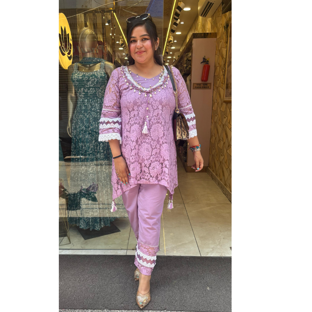CANDY- LILAC 3 PIECE COORDSET
