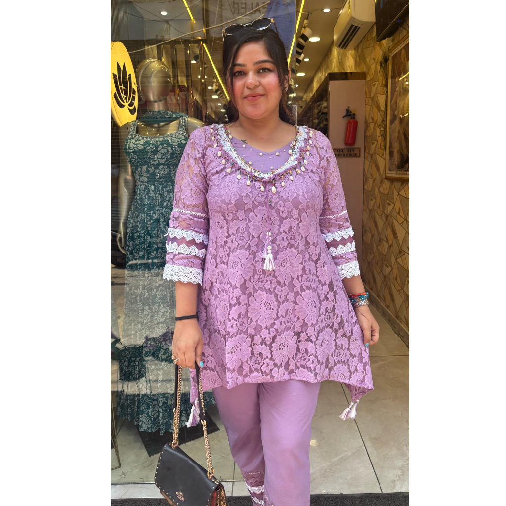 CANDY- LILAC 3 PIECE COORDSET