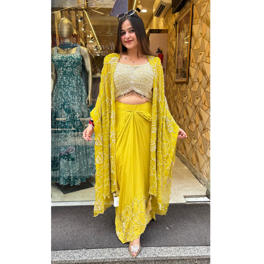 'TISYA" NEON CAPE SET